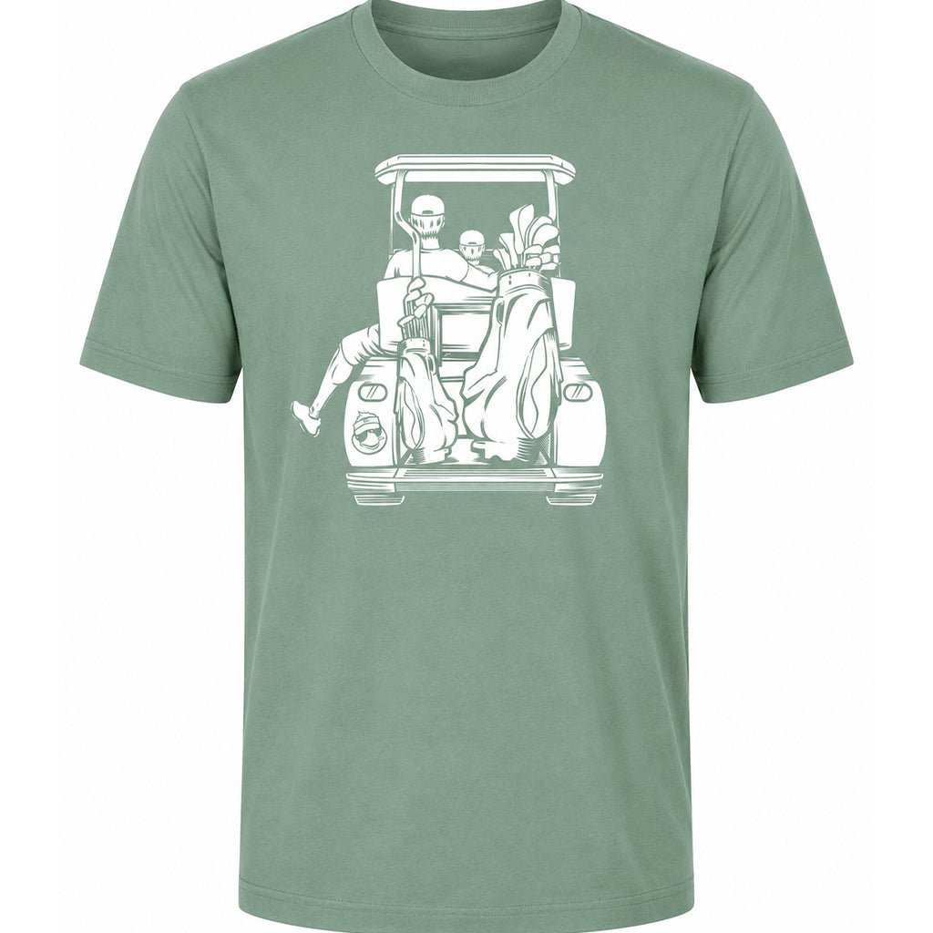 Dad with Son Golf Cart Shirt