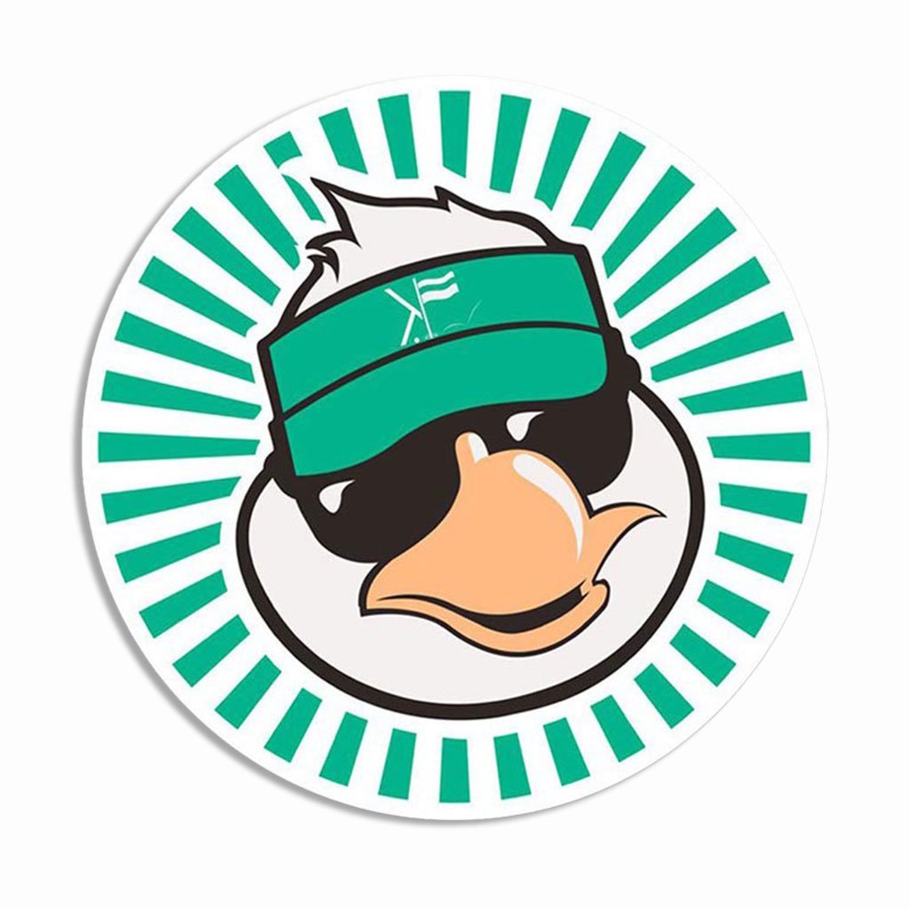 F. King Golf Albie Logo Golf Sticker - F. King Golf