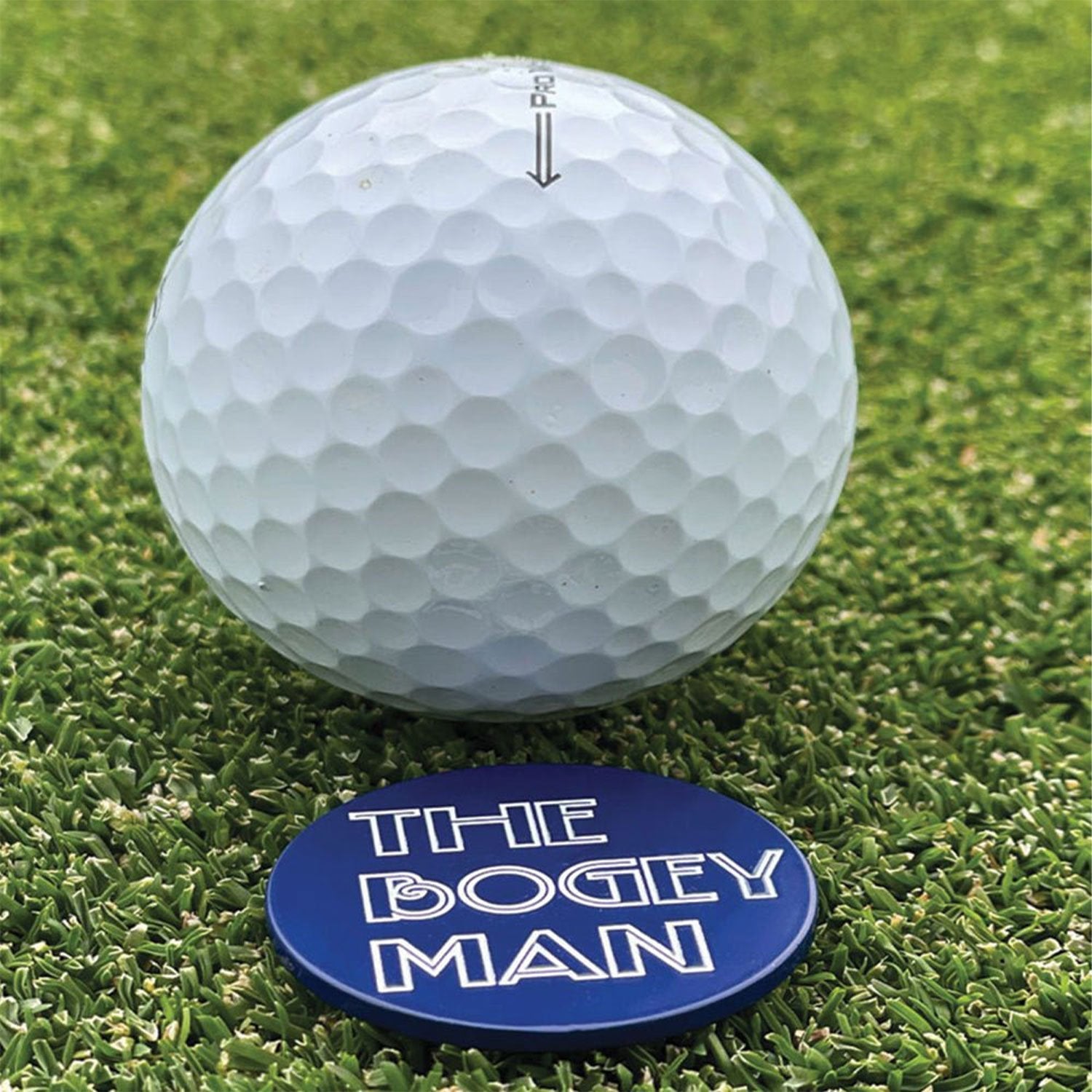 Bogey Man Golf Ball Marker - F. King Golf