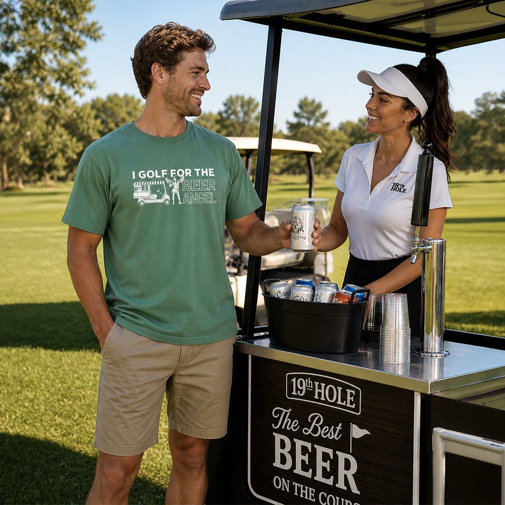 Beer Angel Golf Shirt
