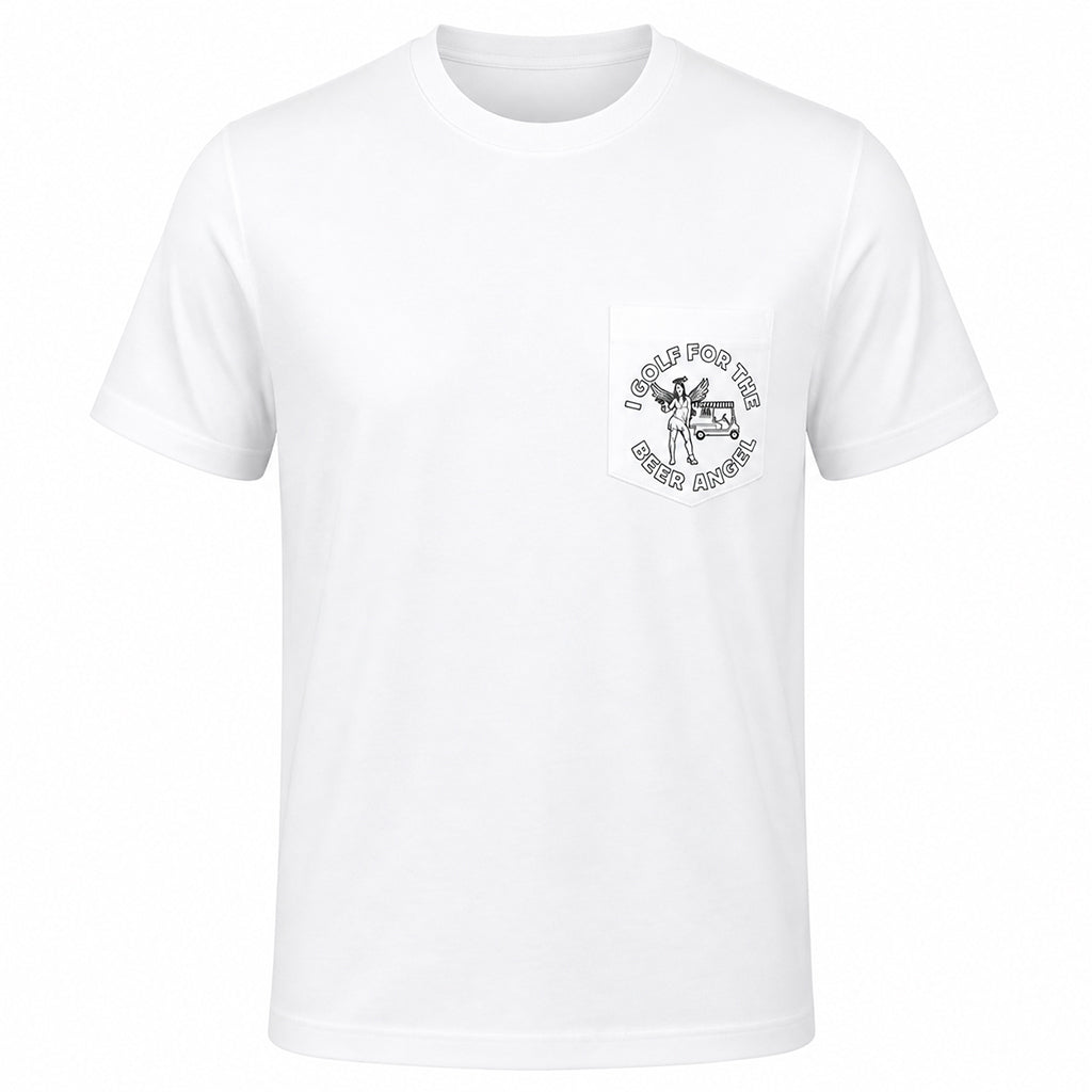 The Cart Beer Angel Pocket Shirt - F. King Golf
