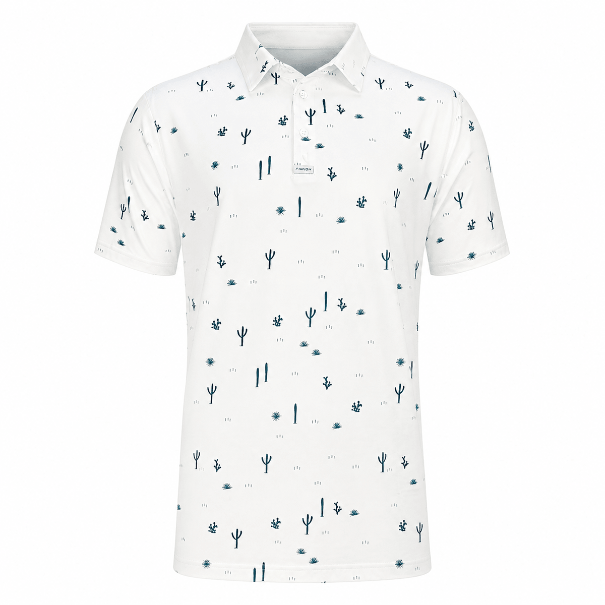 The Cactus Wedge Desert Golf Polo - F. King Golf