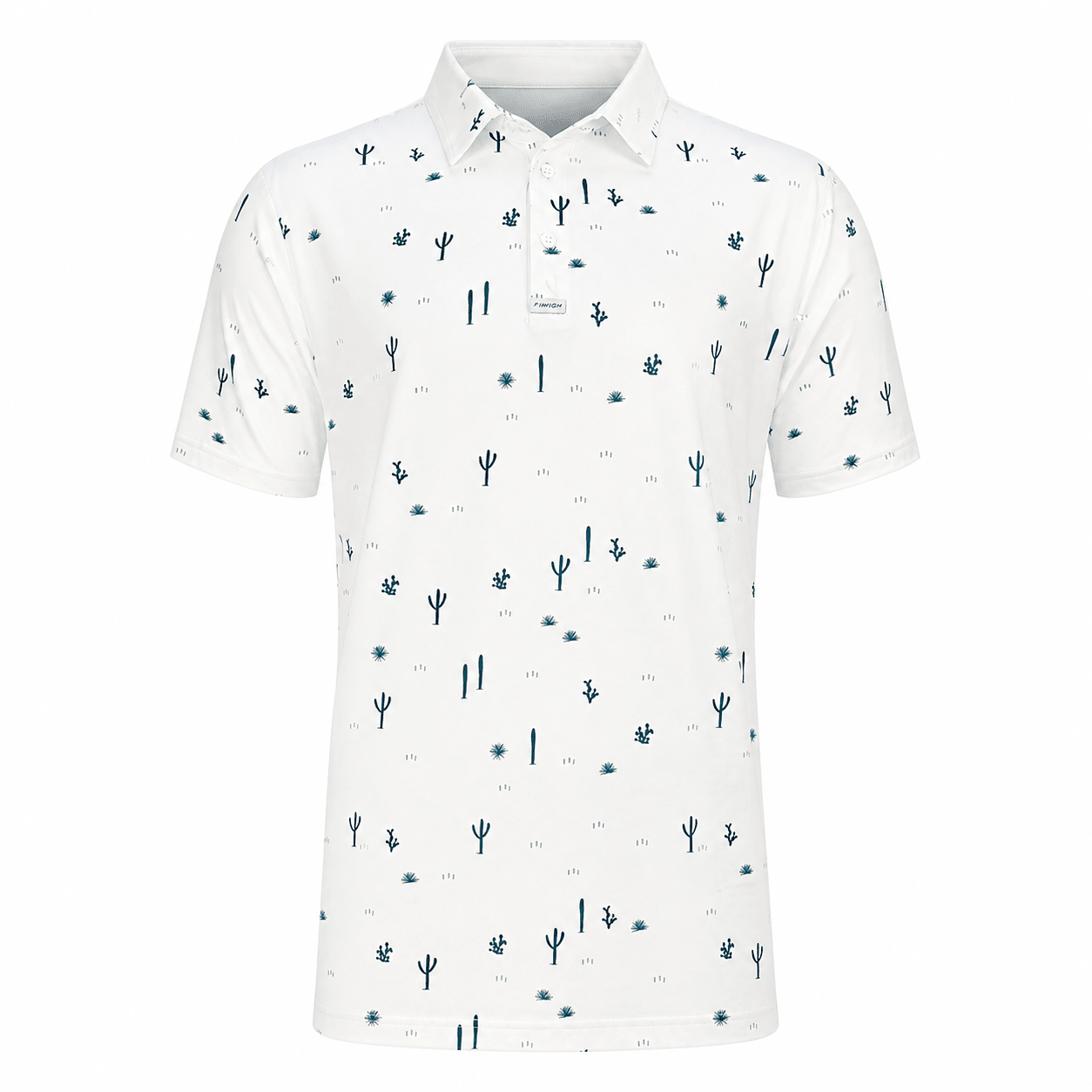 The Cactus Wedge Desert Golf Polo - F. King Golf