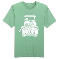 Dad & Two Daughters & Son Golf Shirt