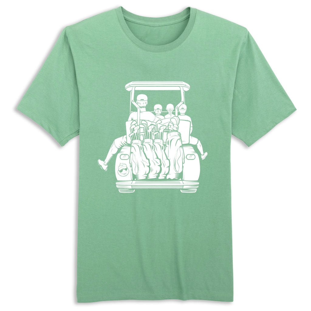 Dad & Two Sons & Daughter Golf Shirt
