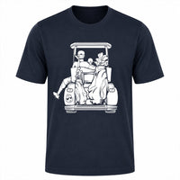 Dad with Daughter Golf Cart Adventure Shirt