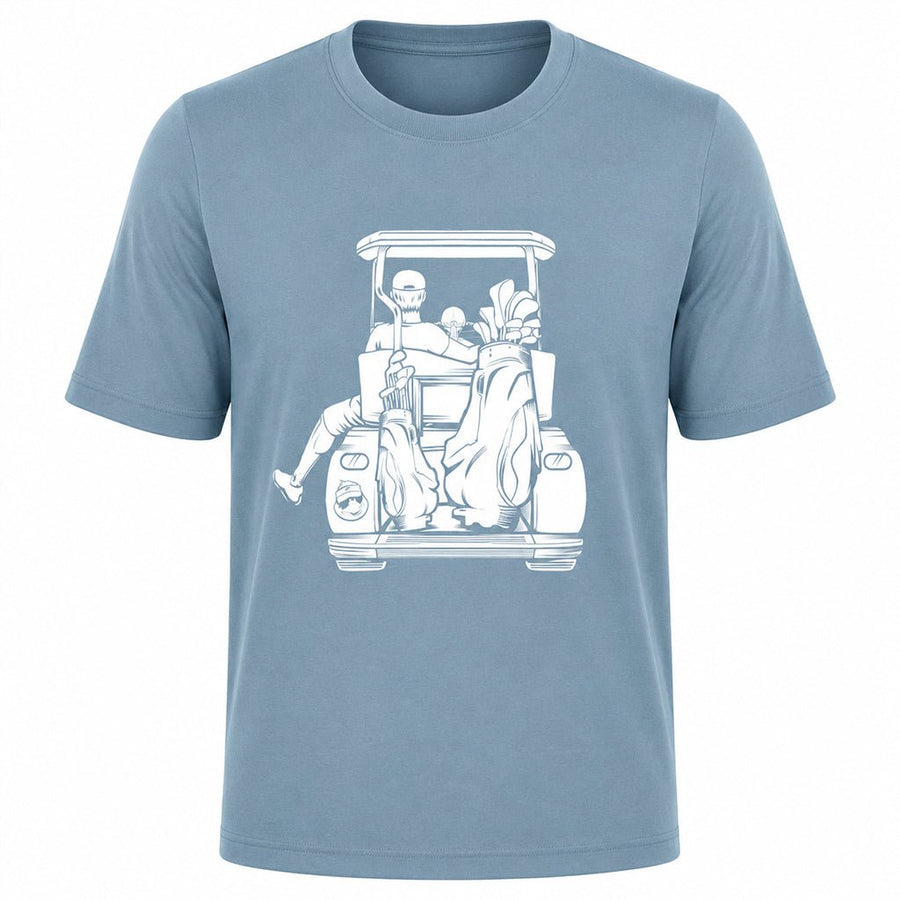 Dad with Daughter Golf Cart Adventure Shirt