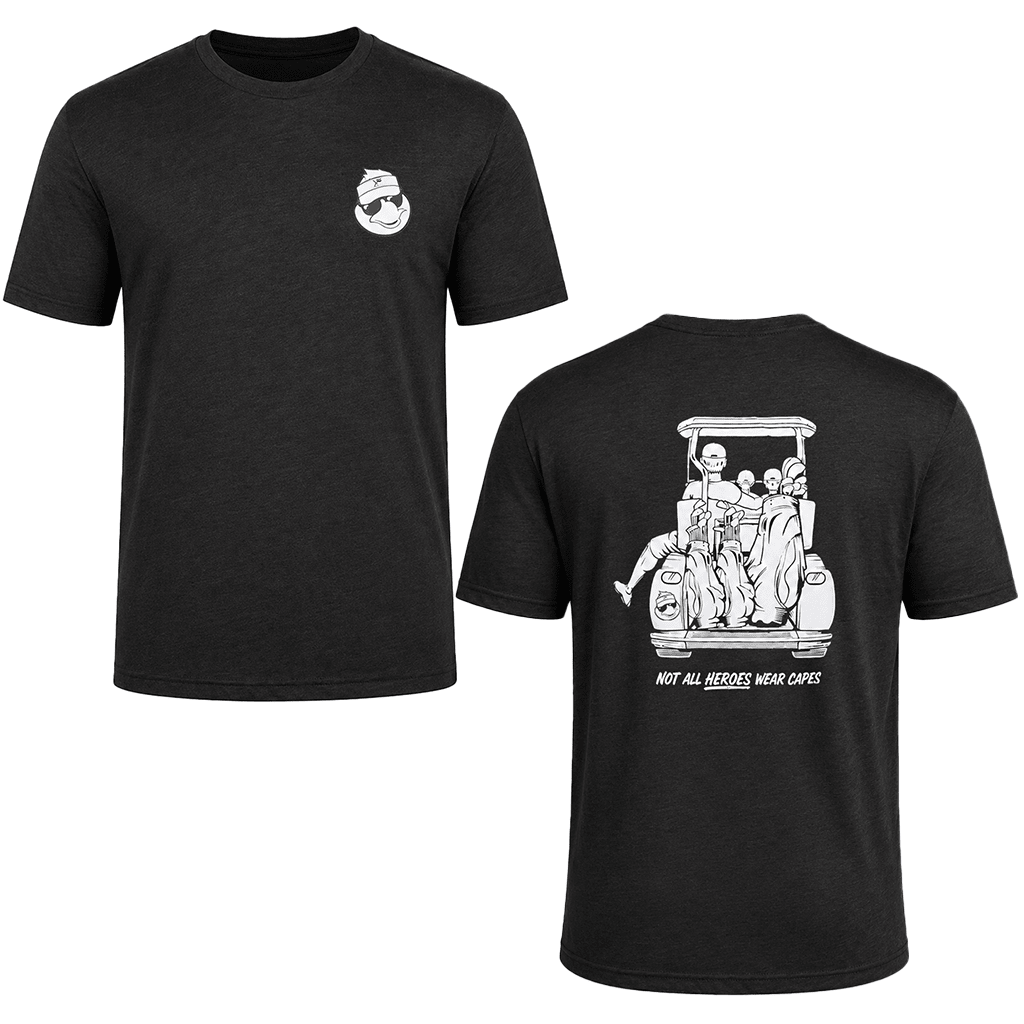 Dad with Kids Golf Cart Adventure Shirt