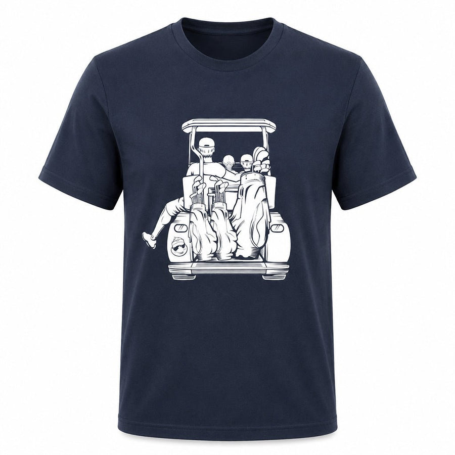 Dad with Kids Golf Cart Adventure Shirt - F. King Golf