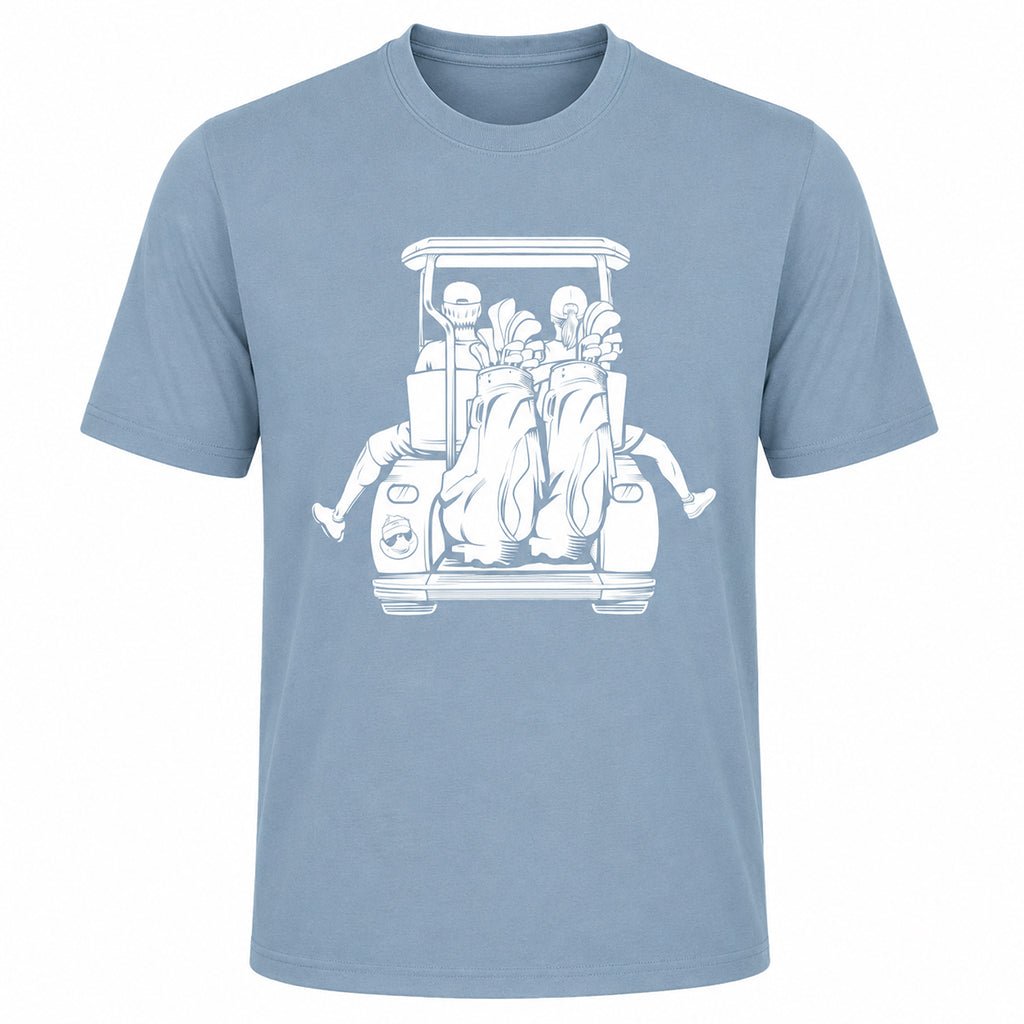 Dad with Mom Golf Cart Adventure Shirt - F. King Golf