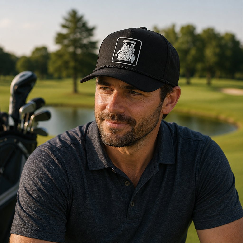 Dad with Son Golf Cart Adventure Hat - F. King Golf