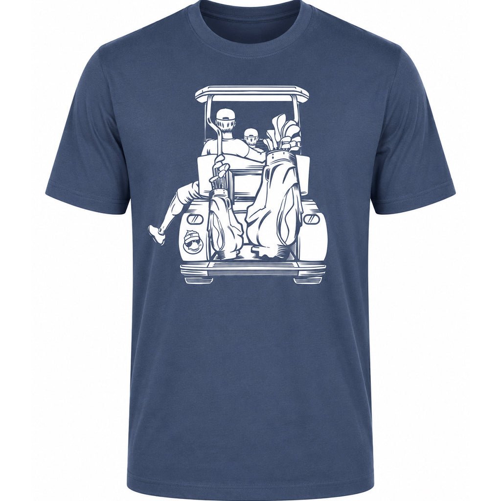 Dad with Son Golf Cart Shirt
