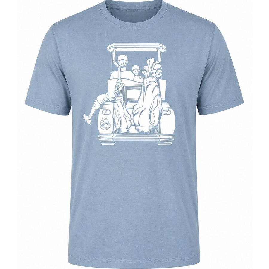 Dad with Son Golf Cart Shirt