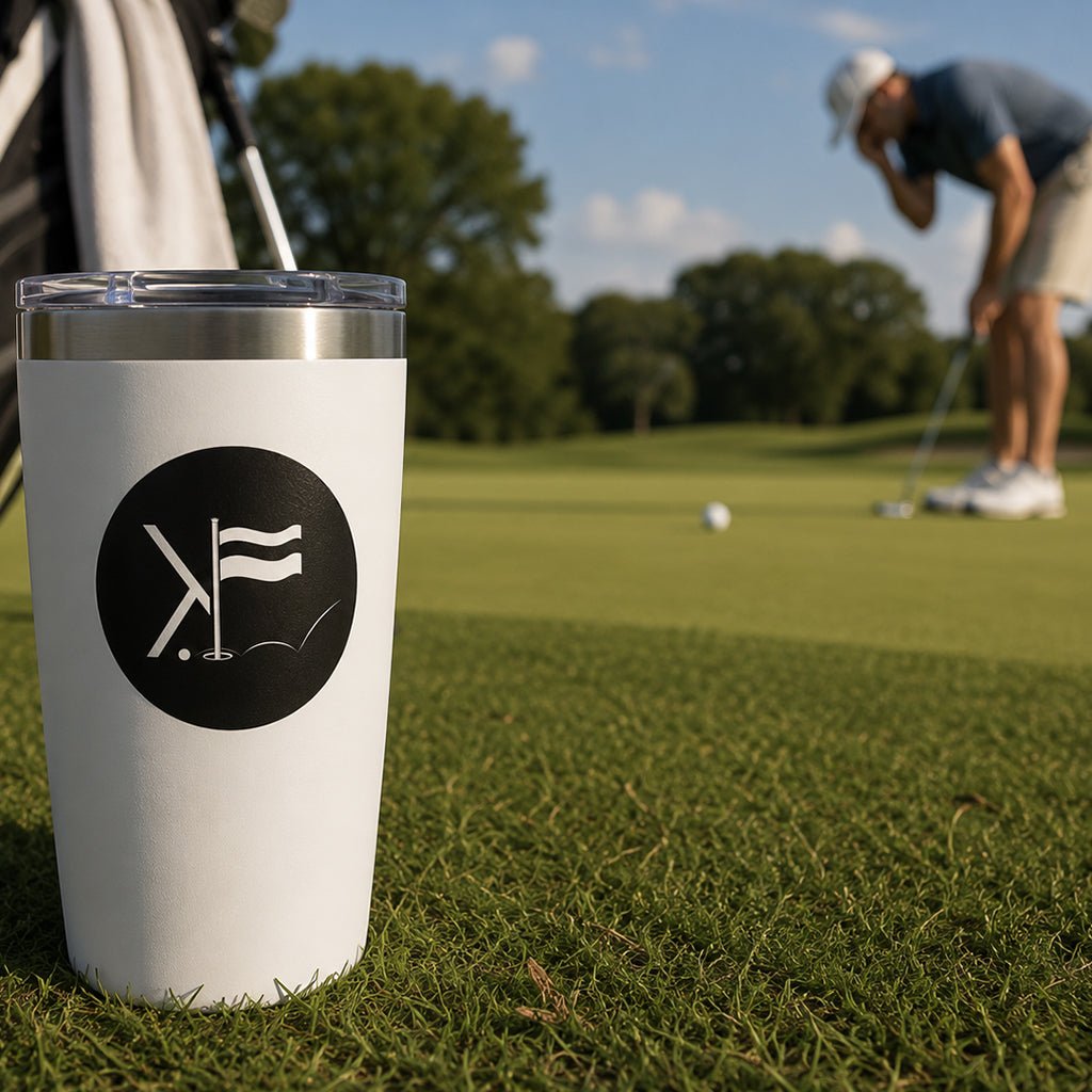 F. King Golf Vinyl Logo Sticker - F. King Golf