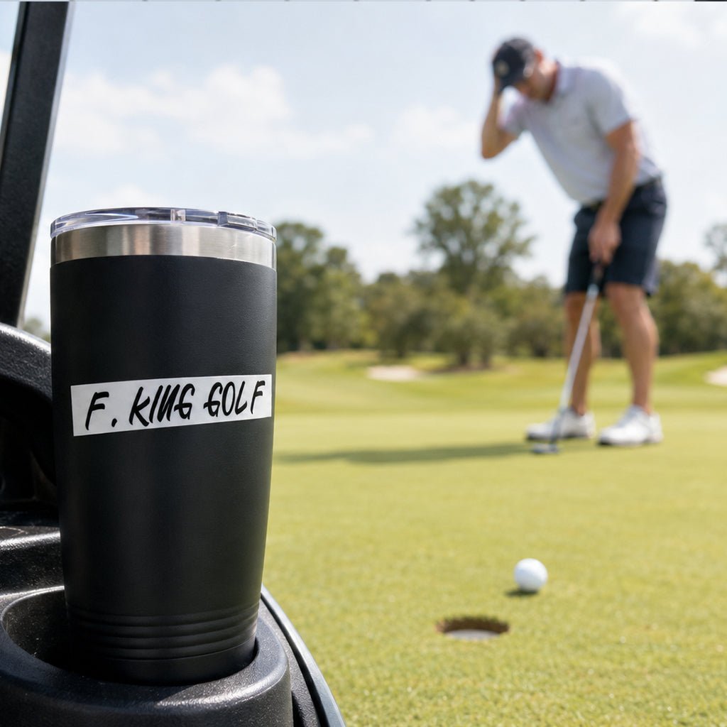 F. King Golf Premium Vinyl Sticker - F. King Golf