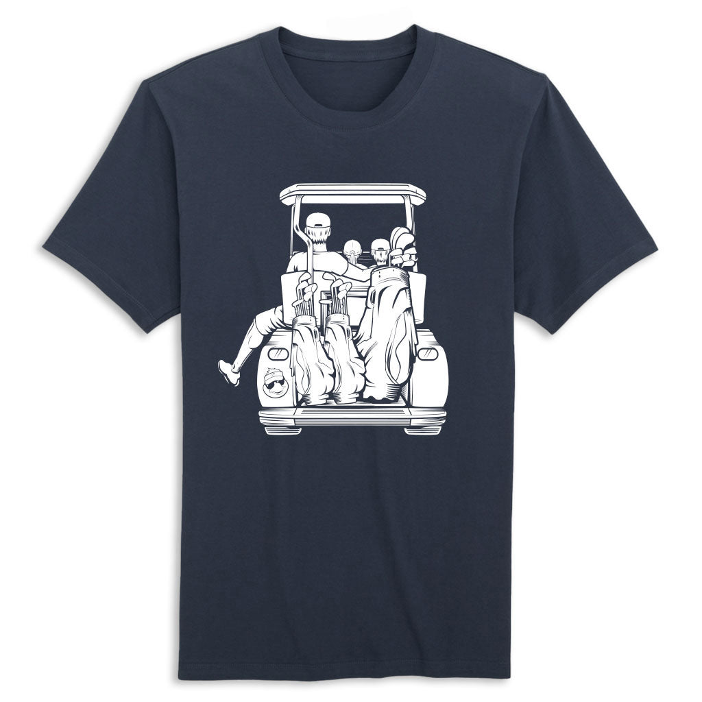 Dad & Kids Golf Cart Shirt