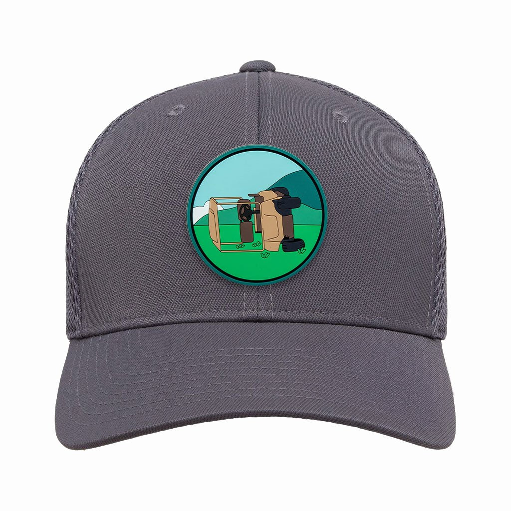 Bad Decisions Abandoned Golf Cart Hat - F. King Golf