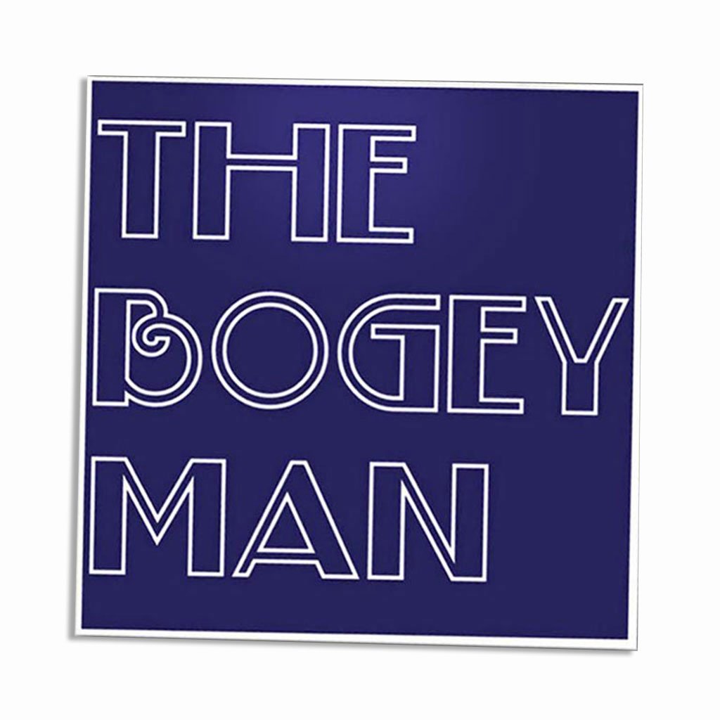 Bogey Man Sticker