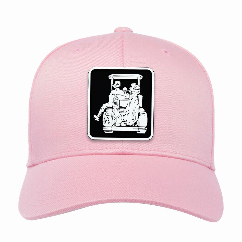 Dad with Daughter Fitted Golf Cart Adventure Hat - F. King Golf