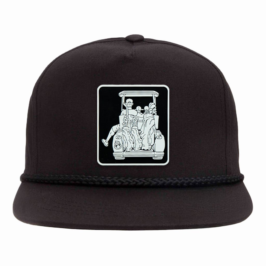 Dad with 2 Daughters Golf Cart Adventure Hat - F. King Golf