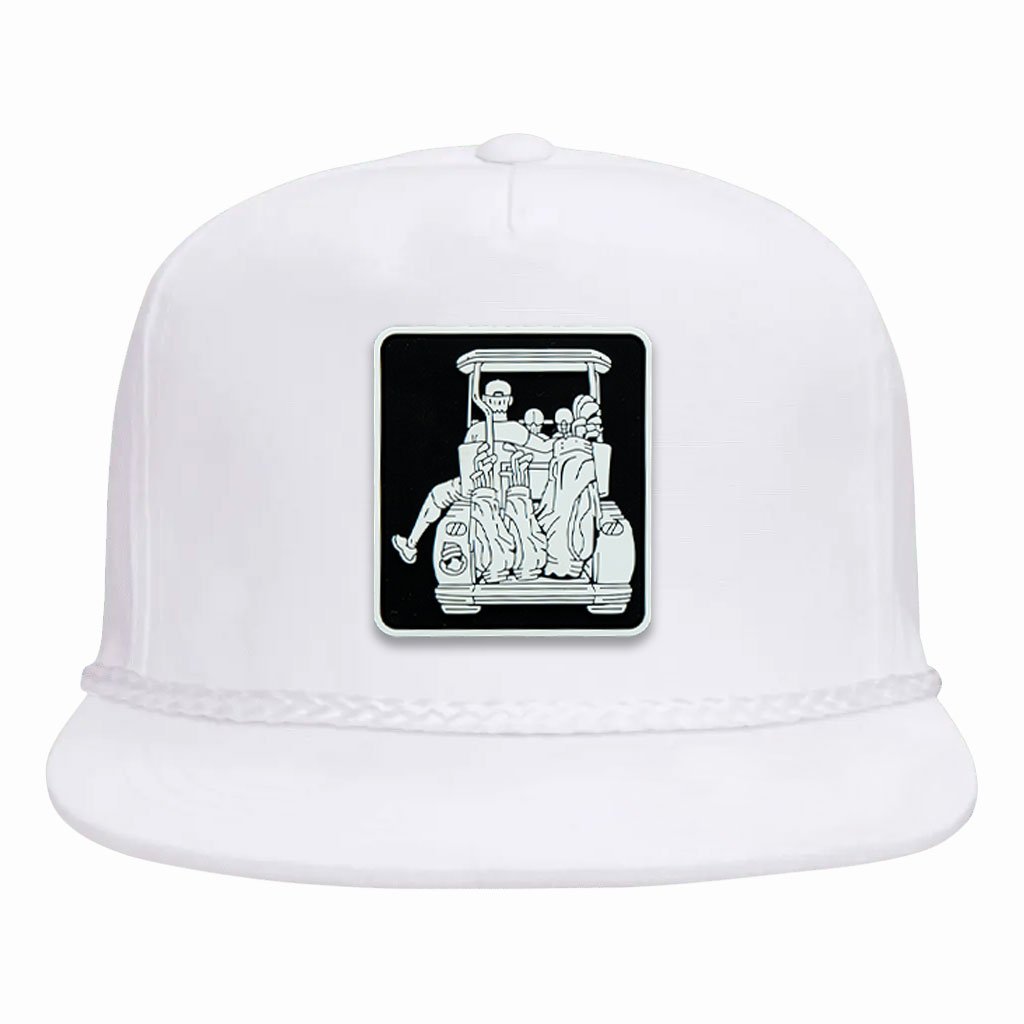Dad with 2 Daughters Golf Cart Adventure Hat - F. King Golf