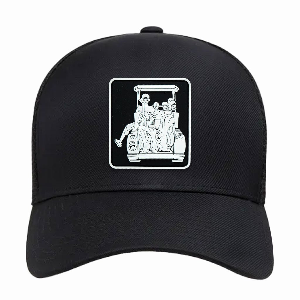 Dad with Kids Fitted Golf Cart Adventure Hat - F. King Golf