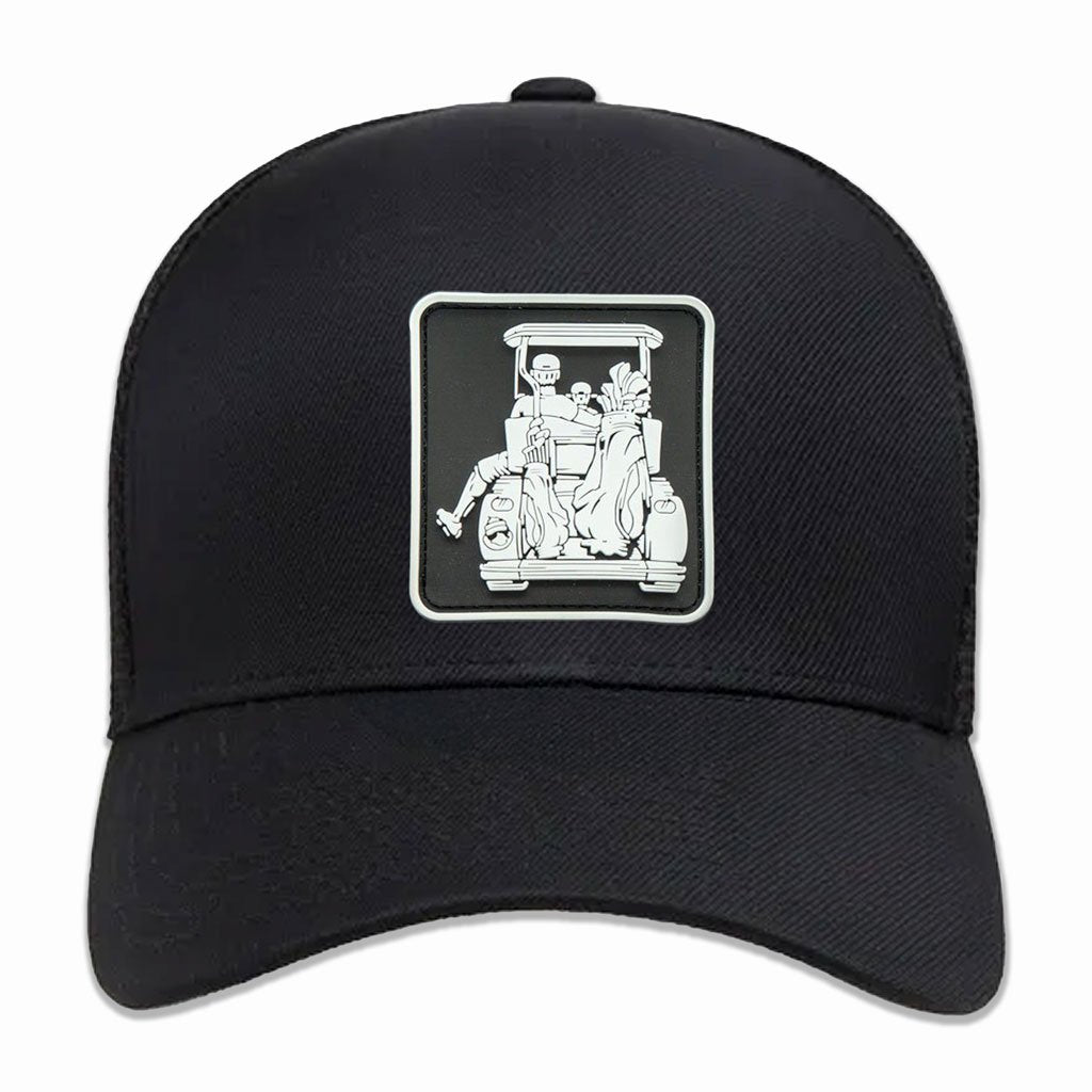 Dad with Son Fitted Golf Cart Adventure Hat - F. King Golf