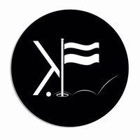 F. King Golf Logo Sticker