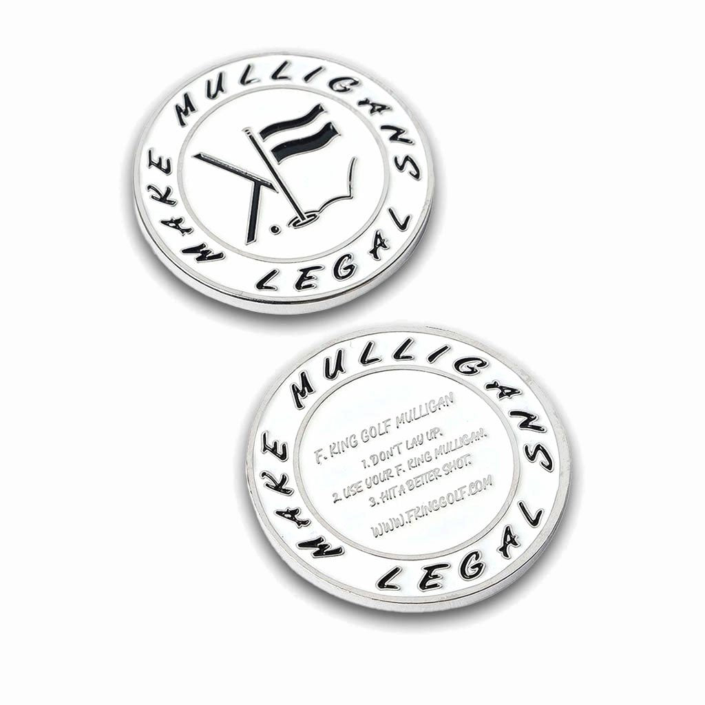 Mulligan Golf Ball Marker