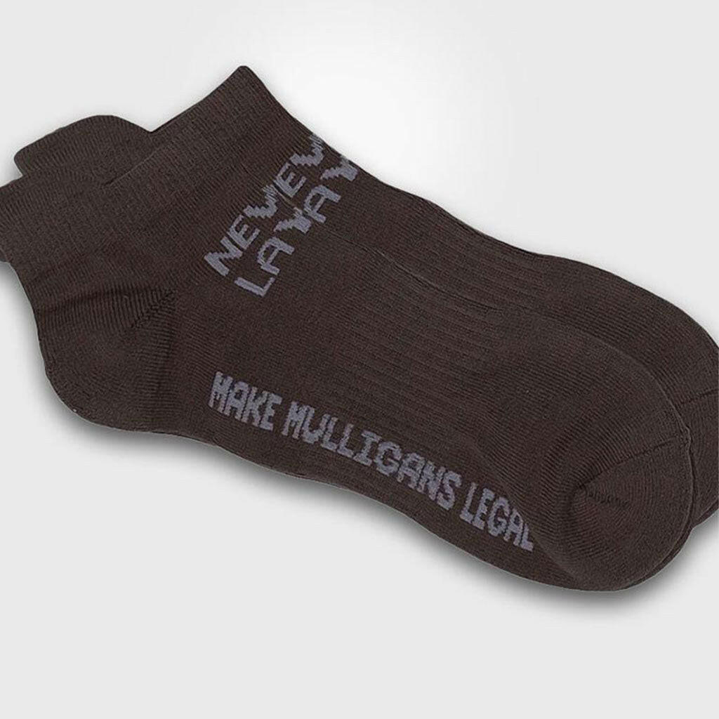 Never Lay Up Socks.