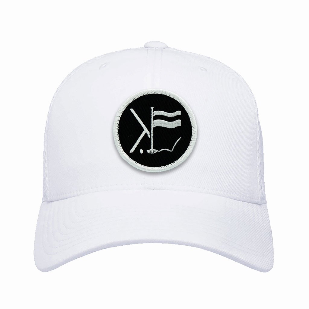 Cph/Golf #09×2 IN OUT BB CAP WHITE 2024 US Open Golf Hat white Pinehurst Putter Boy x trophy