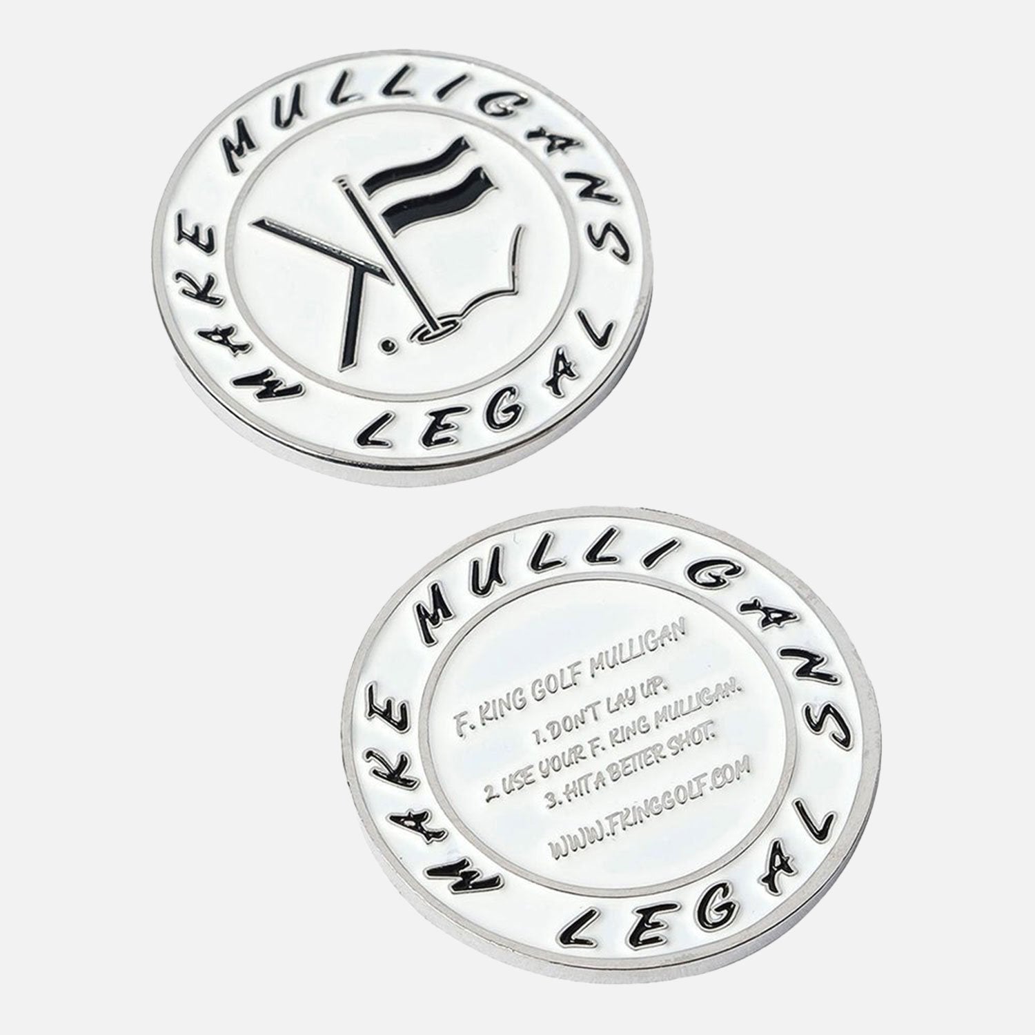 Golf Ball Markers Custom F. King Golf